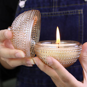 Đầy Màu sắc giáng sinh trứng hình Nến thơm lọ cho nhà máy nến - Product Image 6