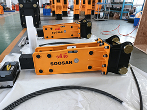 Nuevo Martillo Hidráulico Rompedor de Concreto SB40 a Precio Directo de Fábrica para Excavadoras de Construcción de 4.0-7.0 Toneladas con Cincel de Tipo Superior - Product Image 2