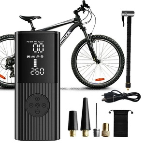 Nuevo Compresor de Aire Portátil Inalámbrico de 12V para Auto con Manómetro Digital, 6000mAh, Luz de Emergencia ABS, Inflador de Neumáticos - Product Image 1