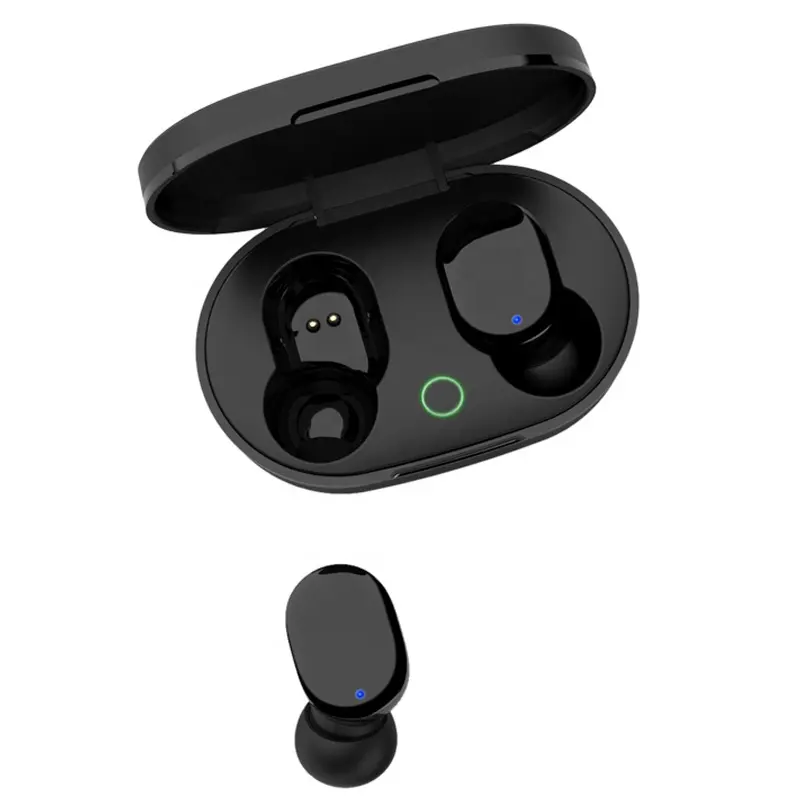 AIR3 Cheap Wireless TWS Earbuds with MIC Handfree In-ear TWS Earbuds Noise Reduction for Music Calling Headset OEM Logo Black JL