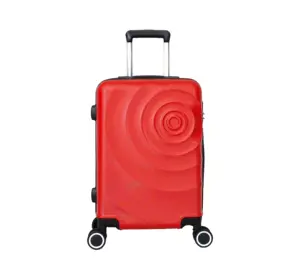 20" 24" 28" inch Hot selling Personalized luggage Carry-on lightweight roller luggage Custom Red ABS luggage case for women