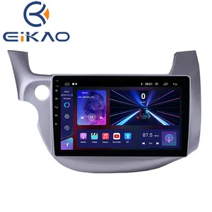 Carro Android Touch Screen Jogador Multimídia Do Carro Para Honda Fit 2007-2013 LHD Portátil BT IPS Android Auto Suporte