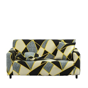 Meilleur Polyester Spandex Haute Stretch Simple Rayé Pas Cher En Gros Élastique Housse De <span class=keywords><strong>Canapé</strong></span> Pour <span class=keywords><strong>Canapé</strong></span> Inclinable En Forme De L - Product Image 1