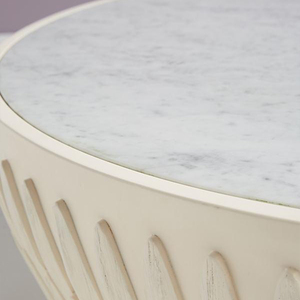 Meubles de jardin haut de gamme design, table à thé personnalisée en FRP de forme spéciale, table basse d'extérieur pour hôtel - Product Image 5