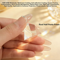 Advanced Roof Half Pentaprism Optical Glass Custom Made Quality Assured Factory Source for Precision Instruments