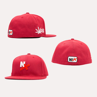 Casquettes de baseball personnalisées avec logo brodé, haute qualité, sport, extérieur, visière plate, snapback, dos fermé