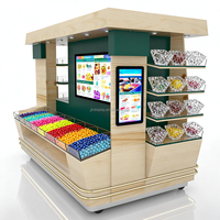 Factory Custom Acryl Dessert Display Box Acryl Gebäck Display Box für Restaurant und Partys Candy Shop Kiosk