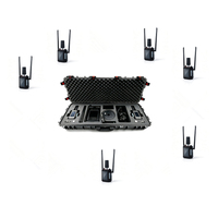 Wireless 800m Visual Audio Micro-Seismic Life Detector 6 Probes Connection Mine Emergency Search Rescue Equipment Gear Tool