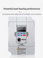 Variateur de fréquence (VFD) robuste à contrôle vectoriel 15-75kW 20-100HP 460V 1-3 phases pour pompe, ventilateur et moteur – Contrôleur de vitesse AC