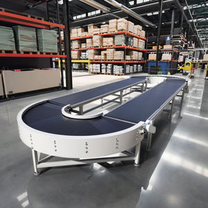 Sistema di Nastri Trasportatori Curvi a 180 Gradi a Basso Costo, Varietà di Angoli, Nastro Trasportatore in PVC con Certificazione CE - Product Image 5