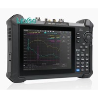 lexso Siglent SHN914A VNA portable pour la mesure 30 kHz 14 GHz, plage dynamique 110 dB, compatible GPS, batterie 4 heures