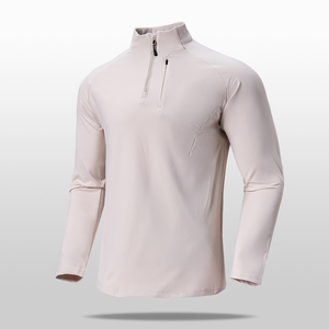 Sudadera Deportiva Casual de Secado Rápido para Hombre, Diseño en Blanco, para Gimnasio, Fitness, Correr, Ropa Deportiva, Servicio ODMOEM - Product Image 1