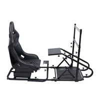 Support 9017 pour simulateur de course automobile avec communication filaire, support de siège de jeu et support de volant 1012F