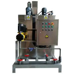 Baixo Custo Operacional Coagulação e Turbidez Remoção Tratamento De Águas Residuais Máquina Química Sistema De Dosagem Automática