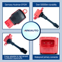 Bobine d'allumage rouge haute énergie UF350 pour NISSAN ALTIMA L31 J31 x-trail T30 2.0 2.5 QR25 QR20