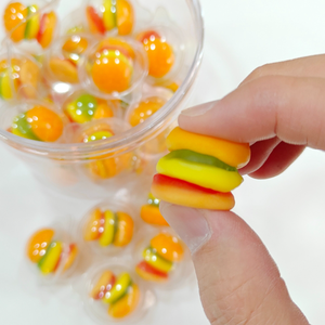 Échantillons gratuits disponibles OEM/ODM Bonbons gélifiés colorés en forme de hamburger Saveur fruitée amusante Bonbons gélifiés en forme de dessin animé pour les collations des enfants - Product Image 5