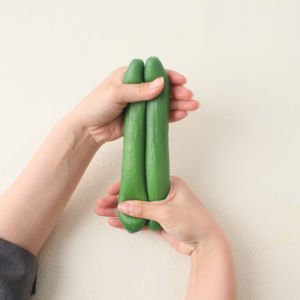 Simulation Vegetable Cucumber Pinch Toy TPR Material <b>Squeeze</b> Pinch <b>Ball</b> Soft Cucumber TPR Material <b>Squeeze</b> Toy for Kids Gift - Product Image 4