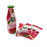 Label PVC PET Susut Kustom Tahan Air Anti Debu Selongsong Susut Panas untuk Botol Kaca Minuman Anggur Bir Jus