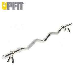 <span class=keywords><strong>Barra</strong></span> <span class=keywords><strong>EZ</strong></span> Curl para Gimnasio UPFIT, <span class=keywords><strong>Barra</strong></span> Estándar de 1 Pulgada, 1.2 m de Longitud, 10 kg, <span class=keywords><strong>Barra</strong></span> para Levantamiento de Pesas y Curl de Bíceps, Collares de Resorte, Unisex - Product Image 1