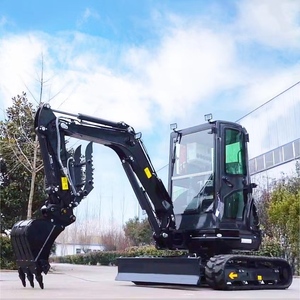 Mini-excavatrice sur chenilles de 3,5 tonnes de haute qualité fabriquée en Chine (UE), certifiée CE EPA 5, pour la construction, petite pelle compacte avec - Product Image 2