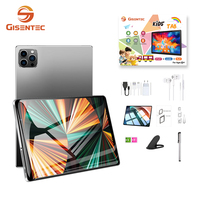 Tableta Tab14 de 8 Pulgadas con WIFI, MTK6762, 4GB, 64GB, 6000 mAh, 4G, Pantalla Táctil para Niños, Tableta Educativa Compatible con Doble SIM con Funda