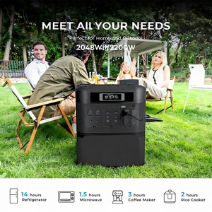 ชุดสถานีพลังงานแสงอาทิตย์ 3000W 3600W เครื่องกำเนิดไฟฟ้าพลังงานแสงอาทิตย์แบบพกพาสำหรับตั้งแคมป์และเหตุฉุกเฉิน - Product Image 4