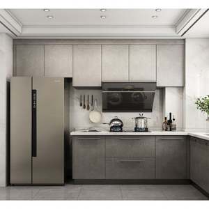 ออกแบบตู้ครัวไม้จริง ดีไซน์หรูหราทันสมัย ผิวด้านเคลือบแลคเกอร์  บริการปรับแต่งครบวงจร - Product Image 4