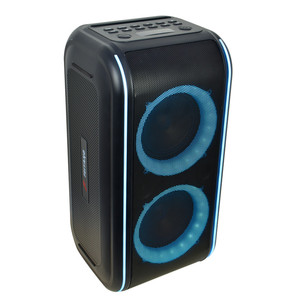 Barre de son Étagère Théâtre Pratique Double 6.5 Pouces Bt PORTABLE LED BON MARCHÉ Lumière Batterie DJ Radio <span class=keywords><strong>FM</strong></span> AM Party Mini Audio Haut-Parleur - Product Image 4