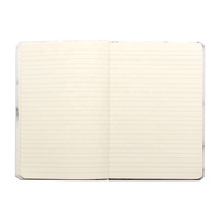 Carnet de voyage personnalisé 2-en-1 A5 pour fille, couverture rigide, pages épaisses, avec fermeture élastique et pages en papier – Vente en gros
