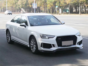 Kit de Carrocería para <span class=keywords><strong>Audi</strong></span> <span class=keywords><strong>A4</strong></span> 2017-2020, Actualización a <span class=keywords><strong>Audi</strong></span> <span class=keywords><strong>A4</strong></span> RS4 ABT, <span class=keywords><strong>Nuevo</strong></span> Diseño de Parrilla y Parachoques Delantero, Fácil Instalación - Product Image 2