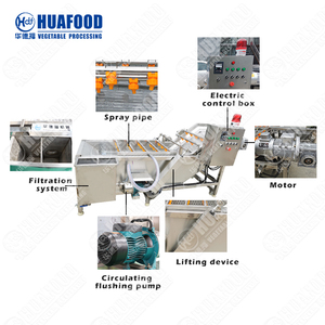 เครื่องซักผ้าผักคะน้าอัตโนมัติสำหรับผักตระกูลกะหล่ำ - Product Image 6