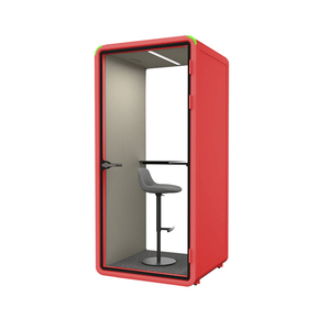Hotel Lobby <b>Sound</b> Insulation Office Pod Single Person Acoustic Call Booth Silent Work Pod For Business Guest - Product Image 5