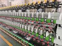 La nouvelle machine Twister fantaisie à double broche creuse à deux rouleaux de l'usine Kingkangda pour fil de fibre de coton dans le textile