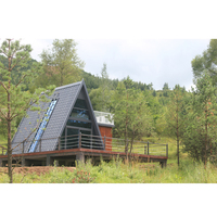 ZENT Chine Design Unique Modulaire Moderne De Luxe Modulaire Resort Petite Minuscule Préfabriquée Une Maison À Cadre