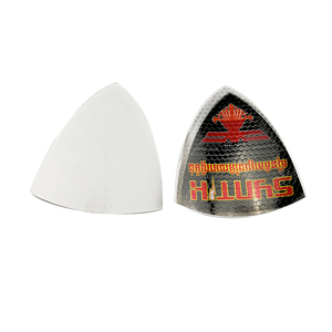 Autocollant <span class=keywords><strong>réfléchissant</strong></span> imperméable adhésif Logo pour casques de moto et voitures Matériel PVC Emballé en carton - Product Image 3