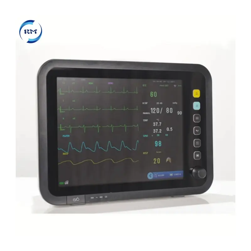 Moniteur Rayman à paramètres multiples Moniteur de signes vitaux Nouvel instrument portable à paramètres multiples pour ambulance hospitalière