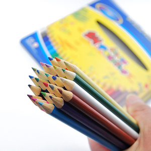 Juego de Lápices de Colores de Madera Ecológicos, <span class=keywords><strong>24</strong></span> Colores para Niños, con Opciones de Logotipo y Forma Personalizados - Product Image 4