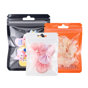 Bolsa de Plástico Transparente de Colores con Cierre Zip, Bonito Sachet de Material de Embalaje, Bolsas Ziplock Resellables - Product Image 2
