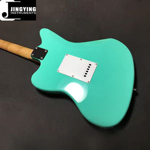 Serie de <span class=keywords><strong>guitarra</strong></span> eléctrica de música Jingying 2024, instrumento de cuerda Maestro de Jazz personalizado, <span class=keywords><strong>guitarra</strong></span> eléctrica de cuello de arce tostado de cuerpo sólido - Product Image 4