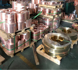 Bakır Bobin T2 Kırmızı Bakır Kaplama Malzemesi C5191 Fosfit Bronz Bant Hassas Kareleme Şekillendirme Fosfit Bakır - Product Image 6