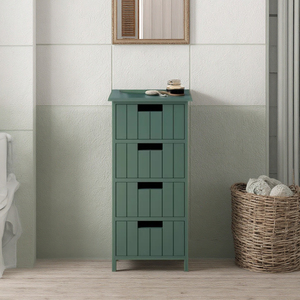 Gabinete <span class=keywords><strong>de</strong></span> <span class=keywords><strong>baño</strong></span> Gabinete <span class=keywords><strong>de</strong></span> pie independiente con 4 cajones Almacenamiento <span class=keywords><strong>de</strong></span> <span class=keywords><strong>toallas</strong></span> Artículos <span class=keywords><strong>de</strong></span> tocador Amplio espacio <span class=keywords><strong>de</strong></span> almacenamiento Gabinete <span class=keywords><strong>de</strong></span> almacenamiento <span class=keywords><strong>de</strong></span> <span class=keywords><strong>baño</strong></span> - Product Image 6