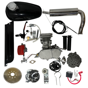Vélo motorisé ZTMOTO <span class=keywords><strong>V4</strong></span> 85CC, moteur monocylindre, démarrage manuel, réservoir de carburant, moteur de vélo à essence - Product Image 1