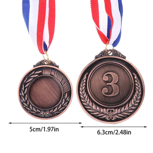 Haute qualité or argent Bronze métal <span class=keywords><strong>prix</strong></span> médailles gagnant récompense compétition de Football <span class=keywords><strong>prix</strong></span> médaille pour le sport - Product Image 6