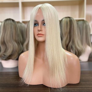 Extensiones de Cabello Humano Virgen con Base de Seda, Nudo Único, Encaje Suizo Invisible, Personalizadas al por Mayor para Mujeres - Product Image 4