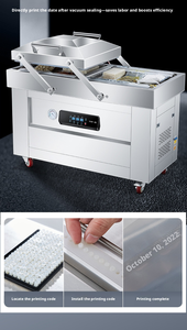 Système <span class=keywords><strong>de</strong></span> mise sous vide commercial pour produits <span class=keywords><strong>frais</strong></span>, viandes et produits laitiers - Product Image 3