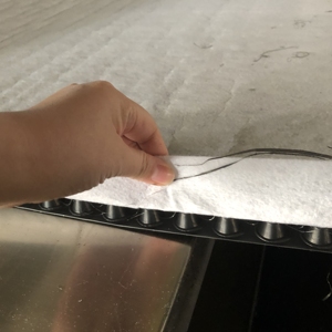 Geo composite Drainage Net Board mit Filter Geo textil für die Rückentwässerung der Stützmauer - Product Image 2