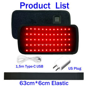 Dispositivo de Terapia de Luz Roja Junneled de 60 LED Ajustable, Almohadilla de Terapia de Luz Roja para el Alivio del Dolor en la Oficina - Product Image 2
