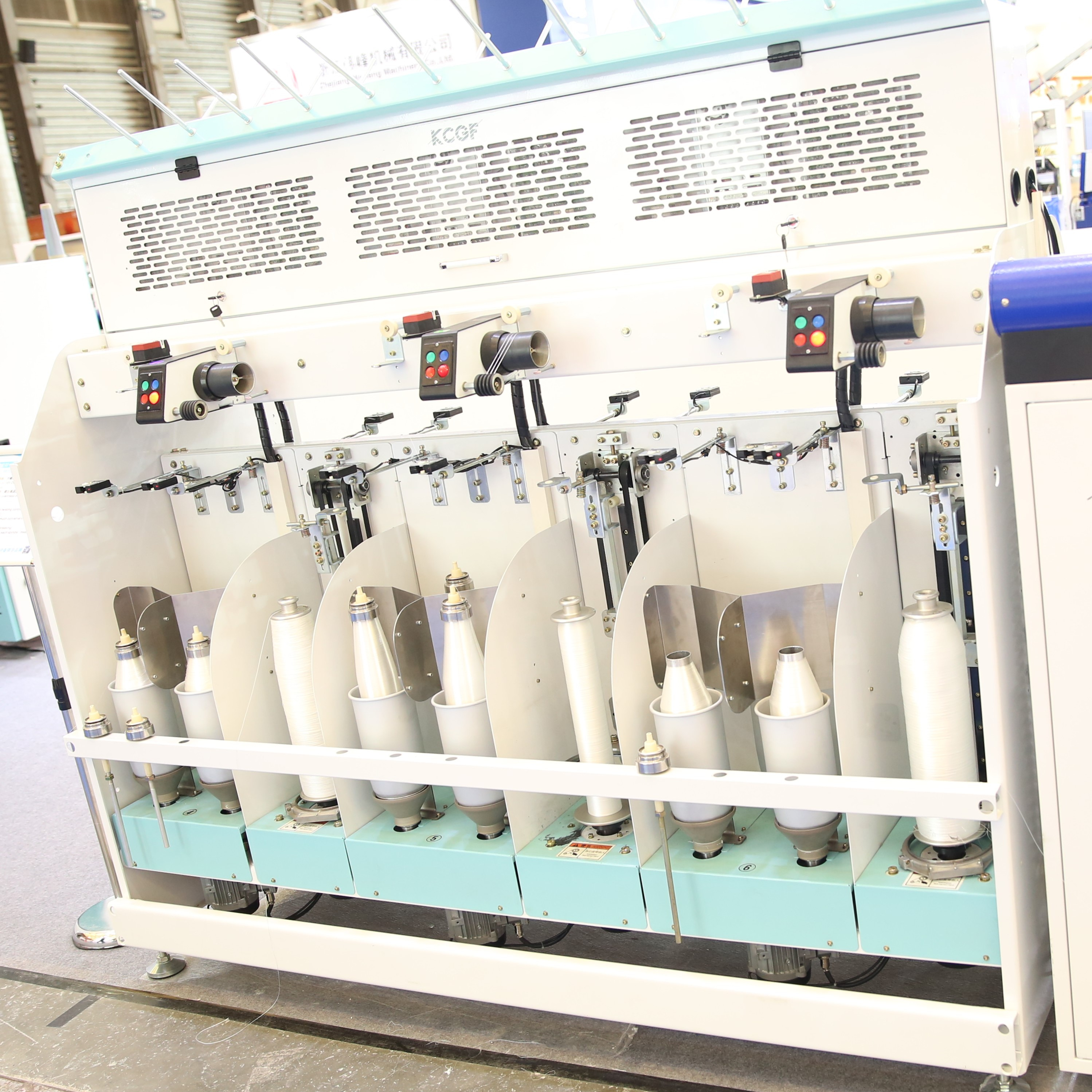 KC259-380 polyester yarn twisting of singleply and multiplied industrial yarn