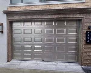 Puerta de Garaje Superior de Seguridad con Aislamiento Térmico, Acabado en Aleación de Aluminio, Color Personalizable, Precio al por Mayor - Product Image 1