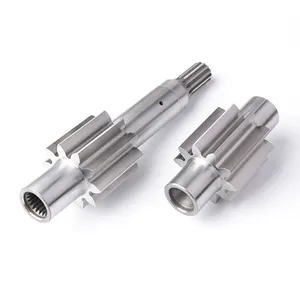 Schlussverkauf China Hersteller Herstellung Präzision kleines Metall Stahlantriebskranz Reißverschluss-Kranzgetriebe und Schneckenwelle